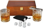Whiskey With Unique Box Set Scotch Glasses Chilling Bullet Dad Gift. Fixed Price $29.95.
