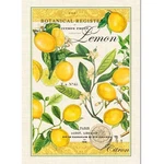 Michel Design Works Lemon Basil Natural Woven Cotton Kitchen Towel 20" X 28". Fixed Price $13.50.