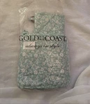 Gold Coast 3 Pc. Kitchen Potholder Blue And White Floral Design.. Fixed Price $12.00.