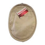 Kitchenaid Pot Holder Quilted Heat Patch 100% Cotton Khaki Oval Style 3073. Fixed Price $6.99.