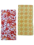 Pioneer Woman Painterly Floral Coral & Yellow Kitchen Set, 2 Dish. Fixed Price $13.88.