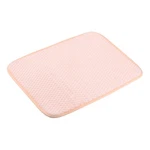 Reversible Dish Drying Mat Microfiber Pad Kitchen Draining Pink. Fixed Price $13.97.