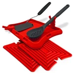 Blue Bosti Nottadrip Silicone Spoon Rest For Stove Top - Kitchen. Fixed Price $51.64.