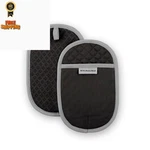 Kitchenaid Asteroid Pot Holder 2-PACK Set, Black, 6.5"X10",. Fixed Price $20.89.