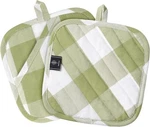 Pot Holders For Kitchen Heat Resistant Hot Pads Countertops 3 Green Plaid. Fixed Price $14.52.