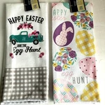 Easter Kitchen Dish Towels Set Of Greenbrier Home Collection New 15X25 Inches. Fixed Price $9.55.
