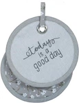 Kay Dee Designs Today Is Good Embroidered Gray Floral Pot Holder New. Fixed Price $10.00.