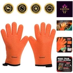 Comfort & Safety: Silicone Bbq Gloves With Cotton Lining - Perfect Grilling. Fixed Price $49.29.