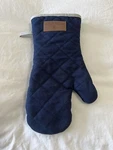 Samuel Lamont Uk Solid Navy Blue Gauntlet Oven Glove Mitt. Fixed Price $19.00.