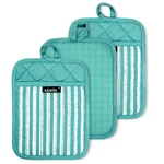Alselo Silicone Set Of Heat Resistant & Non 3, Green. Fixed Price $26.64.