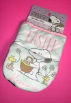 Peanuts Easter Blessings Mini Mitts Snoopy Woodstock Oven Kitchen New Set Of 2. Fixed Price $14.96.