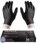 Tackleit Bbq Gloves 2 Cotton Liners And 50 Disposable Nitrile For Cooki. Fixed Price $20.00.