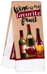 Home Collection Kitchen Linen Oven Mitt, Towels, Pot Holders You Choose Wine. Fixed Price $7.99.