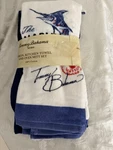 Tommy Bahama Home Apron, Kitchen Towel, Oven Mitt 3 Piece Set New Marlin *B60. Fixed Price $29.78.