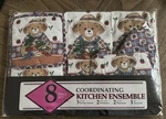 Vintage Kitchen Ensemble 8 Piece By Franco. Fixed Price $39.00.