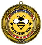 All Quality Wreath Design Spelling Bee Medal Competition High. Fixed Price $15.99.