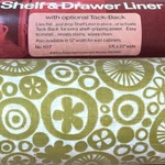 Vtg Rubbermaid Shelf Liner Adhesive Tan Gold Floral Retro 60S 70S 5 X 22 1617. Fixed Price $39.99.
