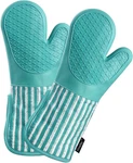 Silicone Oven Mitts Heat Resistant 932 With Waterproof & Non-slip Kitchen Mitte. Fixed Price $28.95.