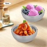 10 Pcs Silver Salad With Water Injection Holes Stainless Steel Bowls. Fixed Price $129.68.