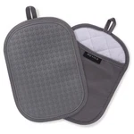 Hovico 2PCS Silicone Pot Holders, Oven Mitts Heat Resistant Hot Gray Oval. Fixed Price $17.17.