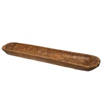 Decorative Wooden Dough Bowl Approx 30 Inch, Hand Carved Rustic Lo.... Fixed Price $77.36.