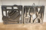 Garden Tools Watering Can Trivets Hot Pad Wall Hanging Cardinal Inc India Metal. Fixed Price $19.95.