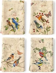 Retro Birds Tea Towels, Vintage Rustic Cotton Kitchen 18.9 27.5 Inch, Quic. Fixed Price $30.01.