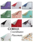 Corelle Coordinates 20X14 Cloth Reversible Kitchen Placemat *pick Your Pattern. Fixed Price $11.69.