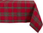 Dii Farmhouse Christmas Plaid Dining & Kitchen Cor, Holiday Tablecloth,. Fixed Price $50.03.