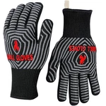 Quwin Bbq Gloves, Oven 1472 One Size Fits Most(regular Cuff), Black. Fixed Price $17.08.