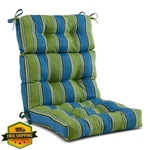 Greendale Home Fashions Belize Stripe Outdoor High Back Chair Cushion Set 1. Fixed Price $102.98.