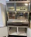 Frigidaire Custom Imperial Double Oven Electric Range 4 Coil Burners Chrome. Fixed Price $2300.00.
