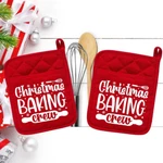 Christmas Baking Crew 1 - Pot Holder Kitchen Oven Mitt Hot Pad NEO044RED. Fixed Price $16.99.