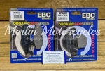 Aprilia Rx / Sx 125 4T 2018-2024 Ebc Complete Brake Pad Set Inc Lube. Fixed Price $40.17.