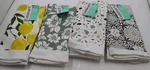 4X New Cuisinart Pk 16"X26" Super Absorbent Kitchen Towels Mixed Colors. Fixed Price $35.00.