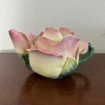 Cosmos Vintage Ceramic Floral Novelty Tea Pot Pink Cream Green With Lid. Fixed Price $35.00.
