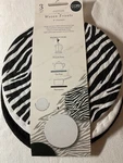 Core Home Woven Trivets (3) Black White Zebra Nip. Fixed Price $10.99.