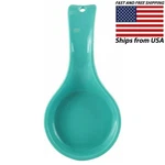 Calypso Basics By Reston Lloyd Spoon - Turquoise Dishwasher Safe. Fixed Price $9.98.