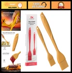 Set Of 2 Heat-resistant Silicone Basting Brushes For Cooking, Baking, Grilling,. Fixed Price $36.89.
