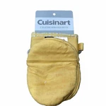 Cuisinart 2 Silicone Mini Oven Mitts Non Slip Yellow Kitchen Best Brands New. Fixed Price $15.00.