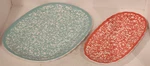Pioneer Woman 2 Piece Country Splatter Melamine Serving Trays Large & Small New. Fixed Price $14.99.