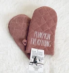 Rae Dunn Pumpkin Everting Burgundy Mini Miits Set Of 2. Fixed Price $18.95.