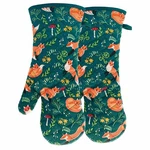 Heat Resistant Kitchen Oven Mitts With Non-slip Silicone Printed, S... Fast Ship. Fixed Price $27.99.