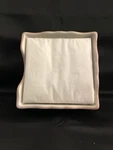 Lenox French Peale White Napkin Holder. Fixed Price $17.55.