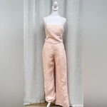 Nwt Moda Per Due Light Blush Pink Linen Top Pants And Skirt Set. Fixed Price $98.00.