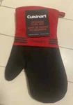 Cuisinart Oven Mitt Red & Black 100% Cotton With Heat Resistant Neoprene. Fixed Price $10.36.