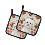 Carolines Treasures WDK8114PTHD Unisex Adult Bichon Frise Vegetables Pot Hold.... Fixed Price $28.06.