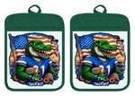 Florida Gators The Swamp Pot Holder Oven Mitts Hot Pad Linen Towel DZ302DPH. Fixed Price $16.99.