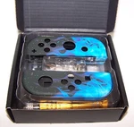 Extremerate Blue Flame Soft Touch Joycon Handheld Controller Housing (d-pad Vers. Fixed Price $19.00.
