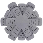 Bykitchen Pan Pot Protectors, Larger & Thicker With Stars, Gray. Fixed Price $24.76.